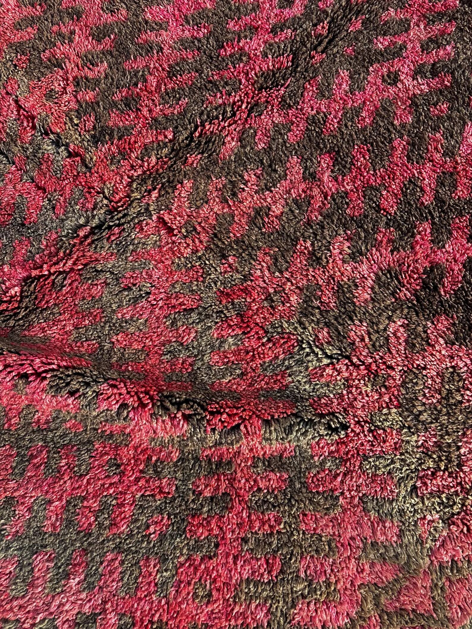 Berber carpet Talsint – Aït Bouchaoun (1960s/1970s)