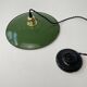 Old large industrial enamelled pendant 29.5 cm