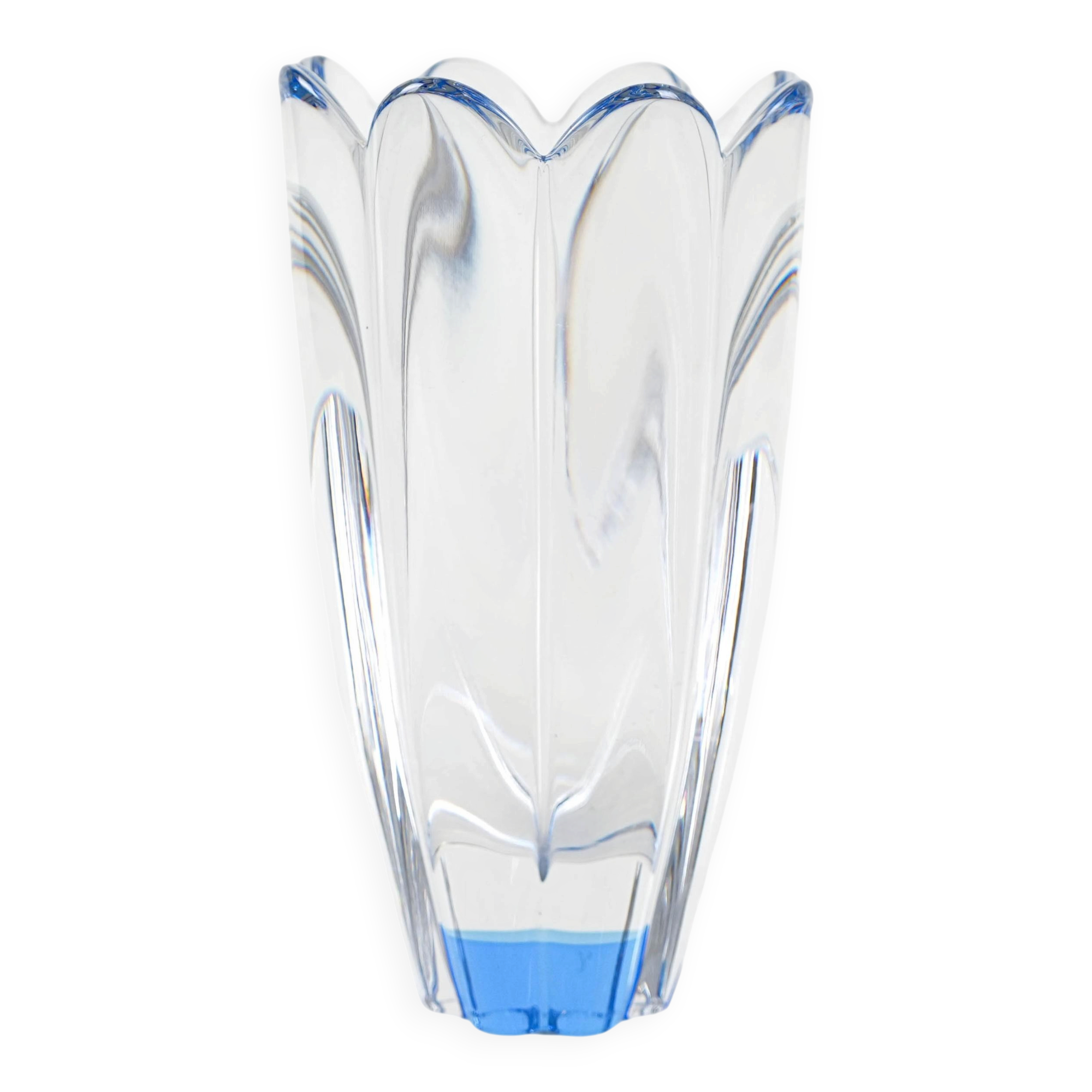 Mayflower glass vase, Swedish design, 1960s, designer: Jan Johansson, manuf