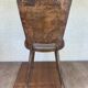 Former baumann model dove chair in wooden feet compass vintage