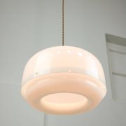 Italian White Medusa Pendant Lamp by Luigi Massoni for Guzzini, 1970s