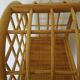 Vintage Library - 2 drawers - Woven rattan cupboard - 1980s - natural