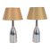 Lampes de table vintage en aluminium d'Ikea, années 1980