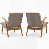 Pair of type 300-123 Puchały armchairs