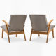 Paire de fauteuils Puchały de type 300-123