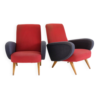 Pair of 60s armchairs