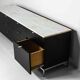 Executive sideboard by Florence Knoll with 'rosé aurore' marble top
