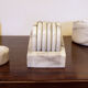 Set de sous verres en marbre de Carrare