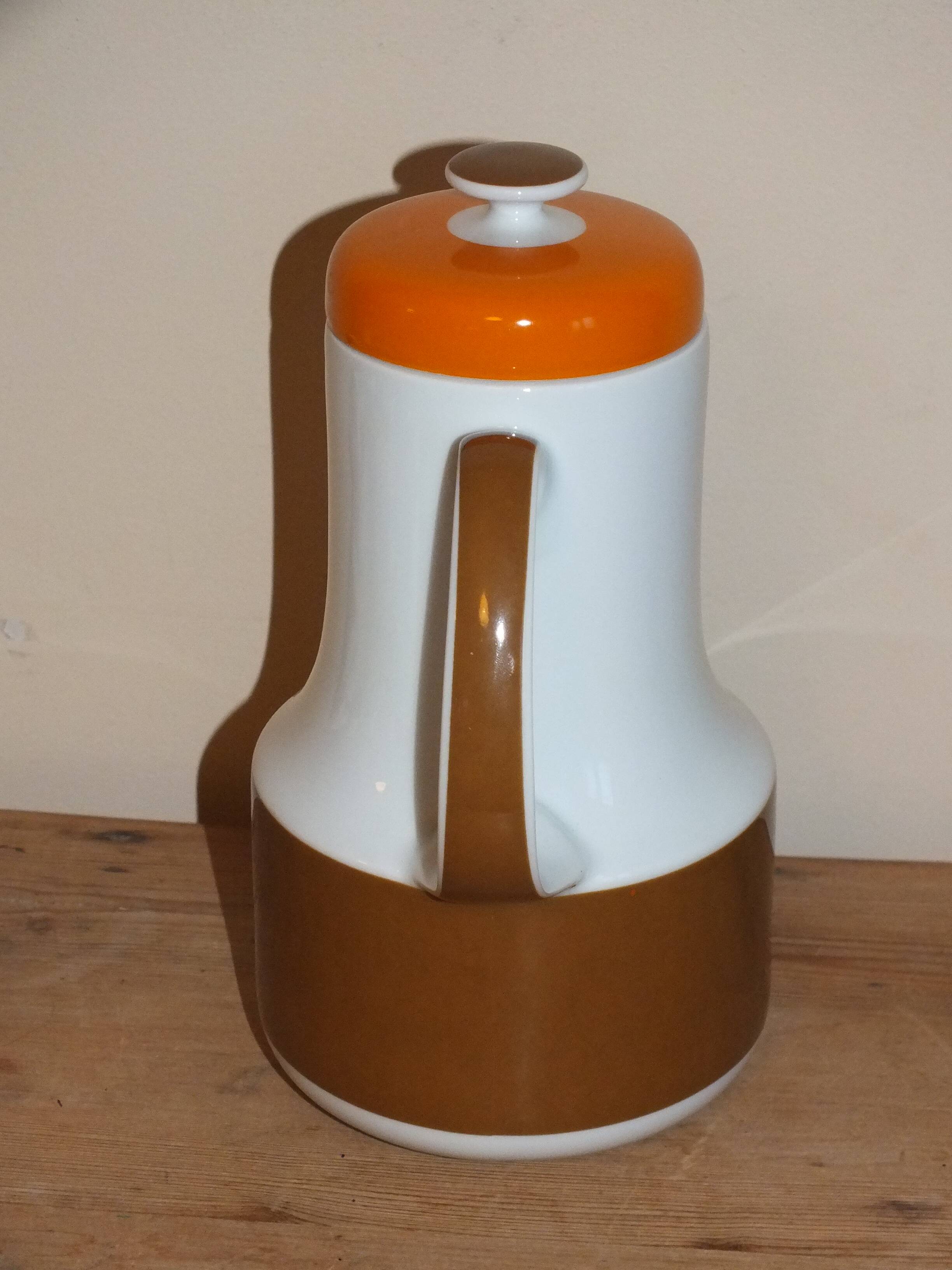 Coffee service 1970 by Hans Théo Baumann in Schonwald Germany porcelain