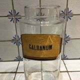 Galbanum pharmacy bottle