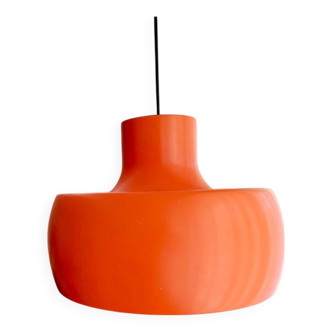 Large orange pendant light for dining room