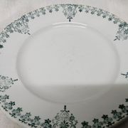 Wolf Mill Plate Plates 452 Old Vintage Lot of 2