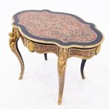 Antique table, France, mid-19th century. After renovation.
