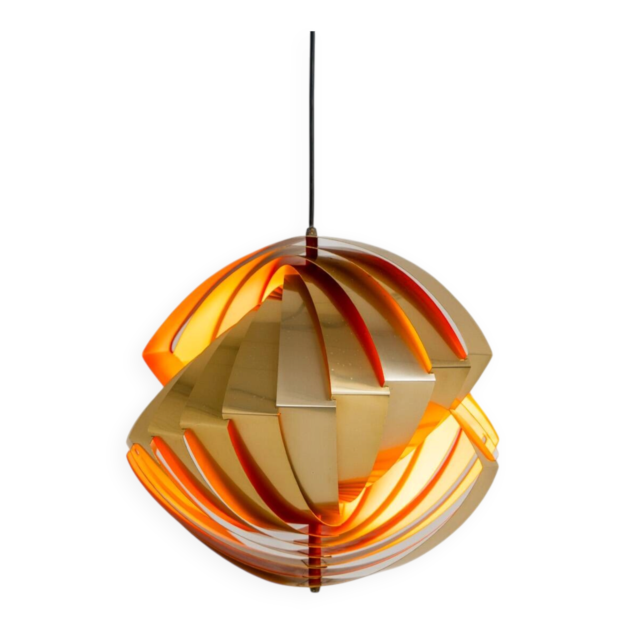 "Konkylie" suspension by Louis Weisdorf for Lyfa