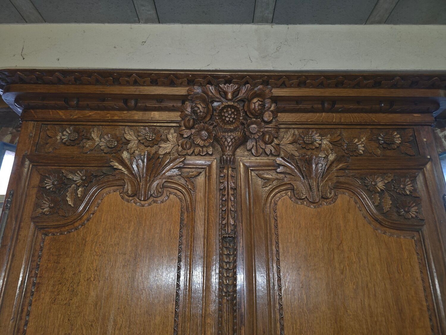 Norman wardrobe, oak wedding wardrobe