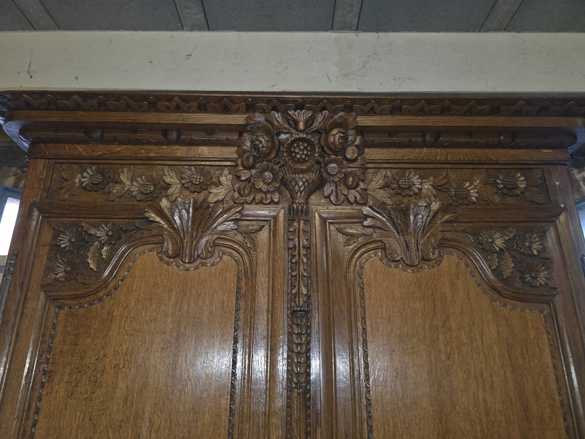 Norman wardrobe, oak wedding wardrobe