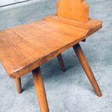 Vintage Belgian Brutalist Pub Café Chair Set by Torck, 1960s, Set of 4