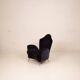 Fauteuil en velours de style mid-century Cesare Lacca pour ISA Bergamo