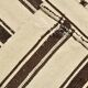 5x7 Cream & Brown Kilim Rug, 157x225Cm