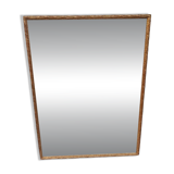 Golden mirror in louis xv style