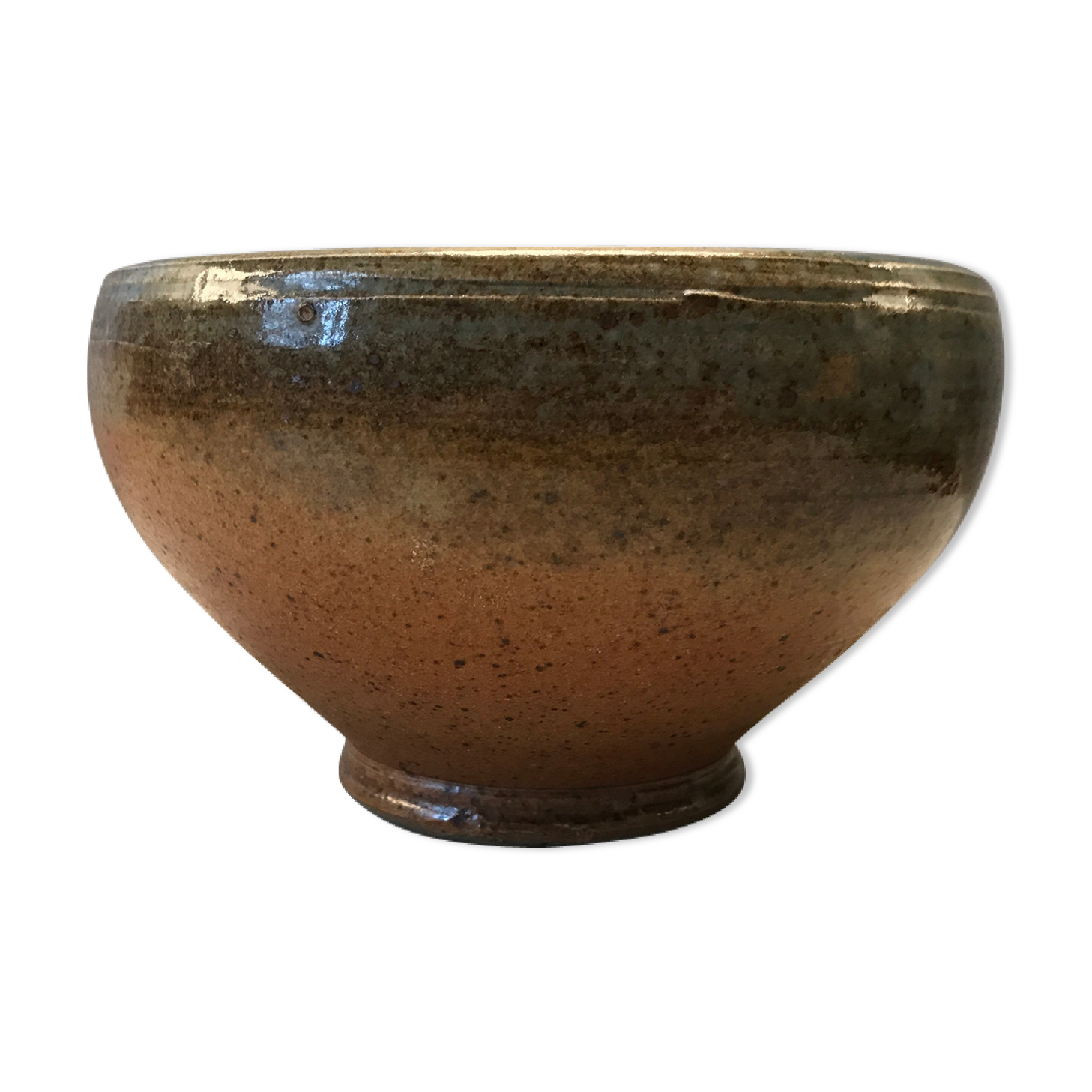 Enamel ceramic bowl