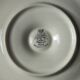 Longwy earthenware oyster plates Copenhagen model