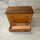 Commode vintage pieds compas