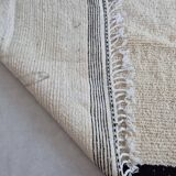 Handmade wool berber carpet in azilal 208/190
