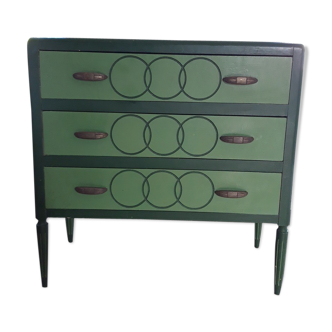 Art deco chest of drawers