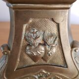 Old brass lamp