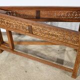 Oriental Folding Table in Exotic Wood – Early 20th Century