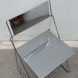 Nuova X Line chair for Magis in chrome, Italy 1980