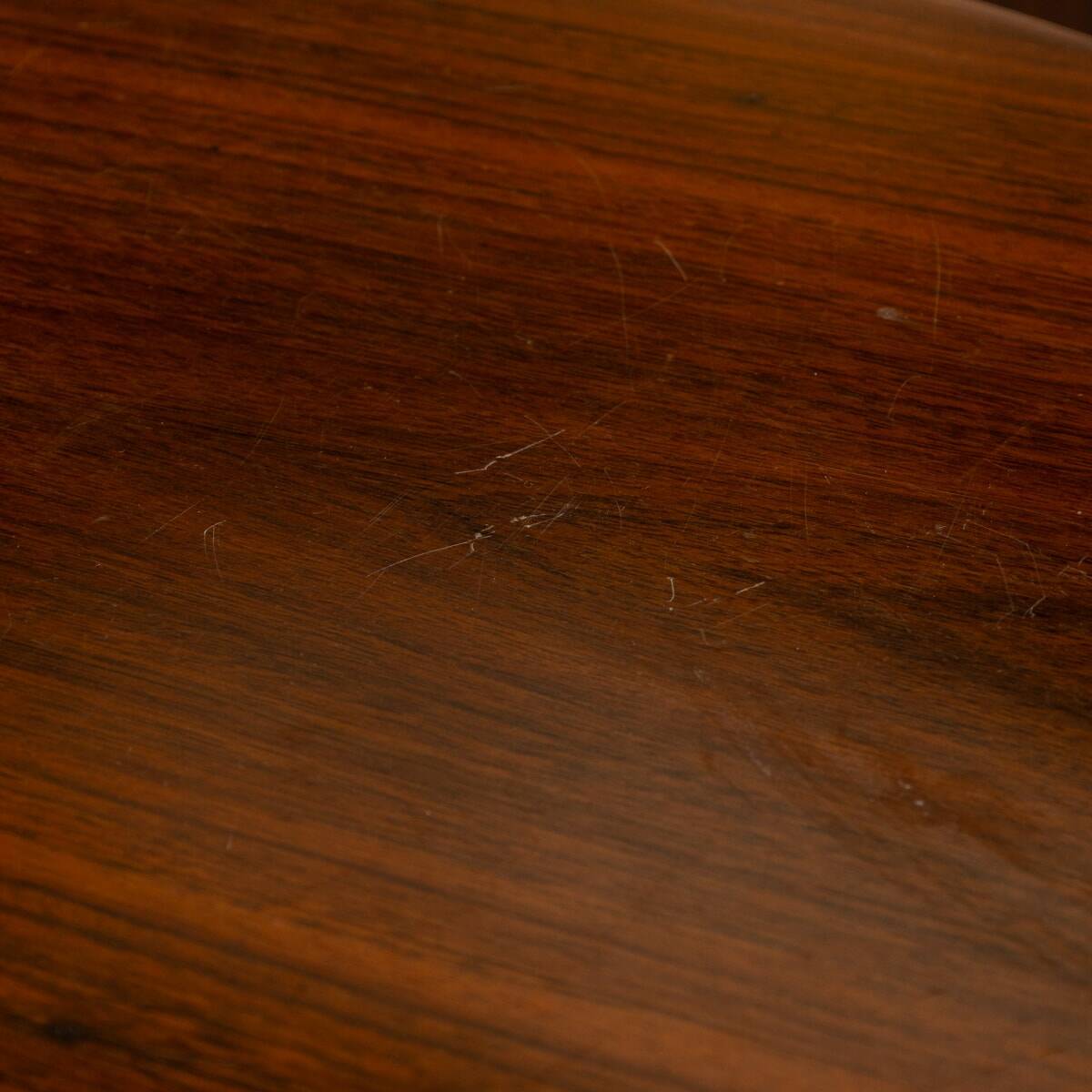 20thC ITALIAN STANDING DRY BAR IN HARDWOOD & CREAM LAMINATE c.1970