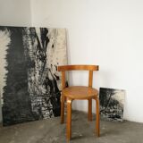 Plywood chair, glued laminated scandinavian chair