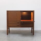 N-Line 'Team Program 500' double bar cabinet in wenge, 1966