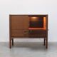 N-Line 'Team Program 500' double bar cabinet in wenge, 1966