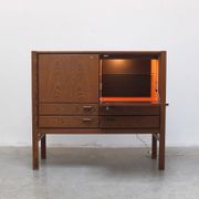 N-Line 'Team Program 500' double bar cabinet in wenge, 1966