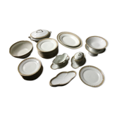 Antique porcelain table service