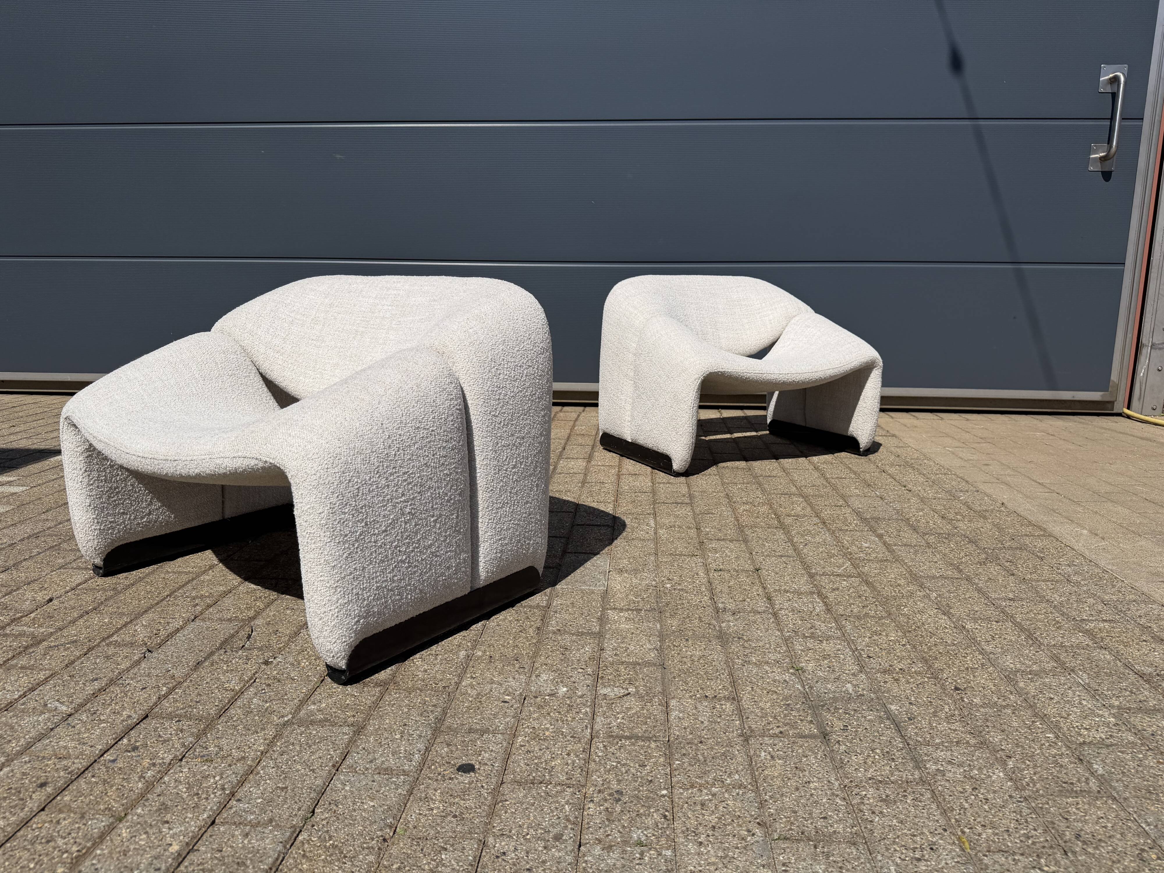 Artifort F598 Groovy armchairs in excellent condition!! Pierre Paulin