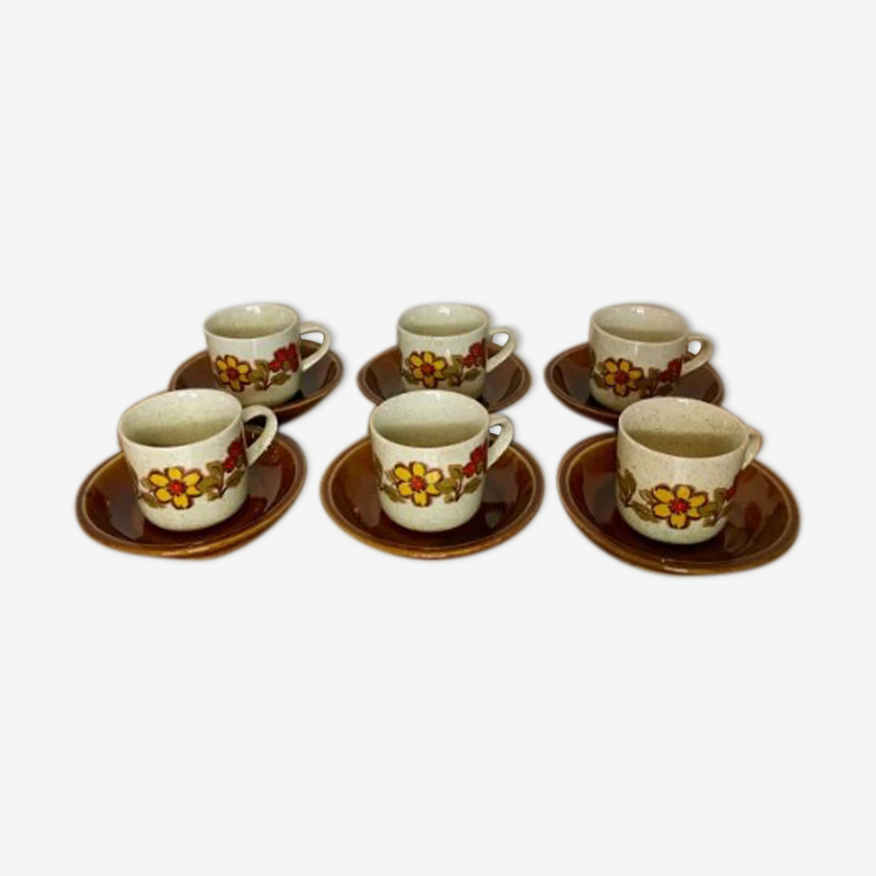Set of 6 Espresso Cups Weidmann Porzellan, Italy vintage | Selency