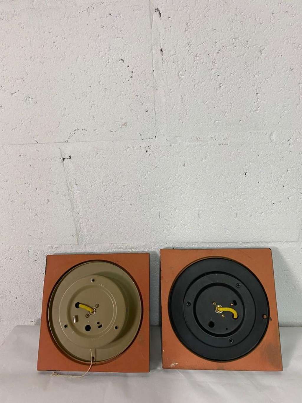 Vintage lava wall lamps