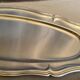 Plat à poisson inox modèle filet Louis XV 59,5 cm