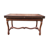 Modular vintage oak coffee table with Albert Ducrot's magical system