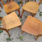 Lot 9 Baumann bistro chairs and Luterma bois bond