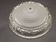 Signed EZAN France Frosted & Clear Glass Icicle Shades - Art Deco Lighting