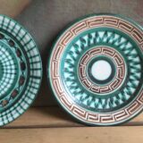 3 petites assiettes Robert Picault Vallauris
