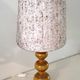 Kaiser Leuchten Bubble ceramic table lamp, Germany 1960