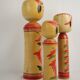 Lot of 3 KOKESHI Dolls (medium size) free shipping