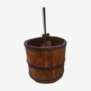 Bucket with old well