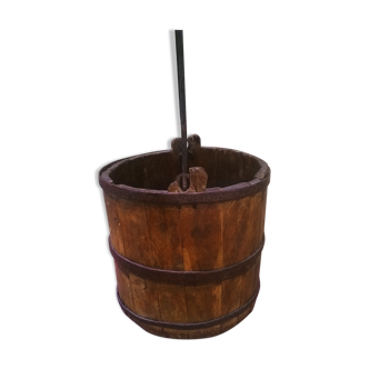 Bucket with old well